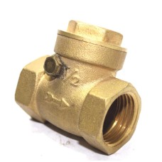 Brass Non Return Valve Horizontal (NRV) Check Valve Flap Type